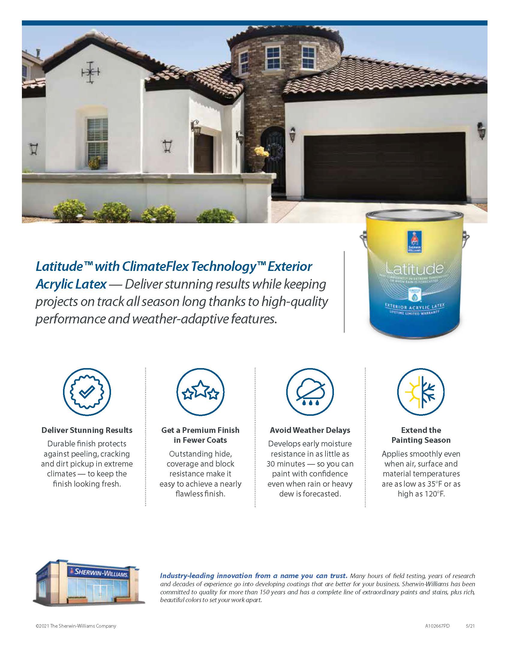 Learn About Sherwin Williams Latitude Exterior Paint