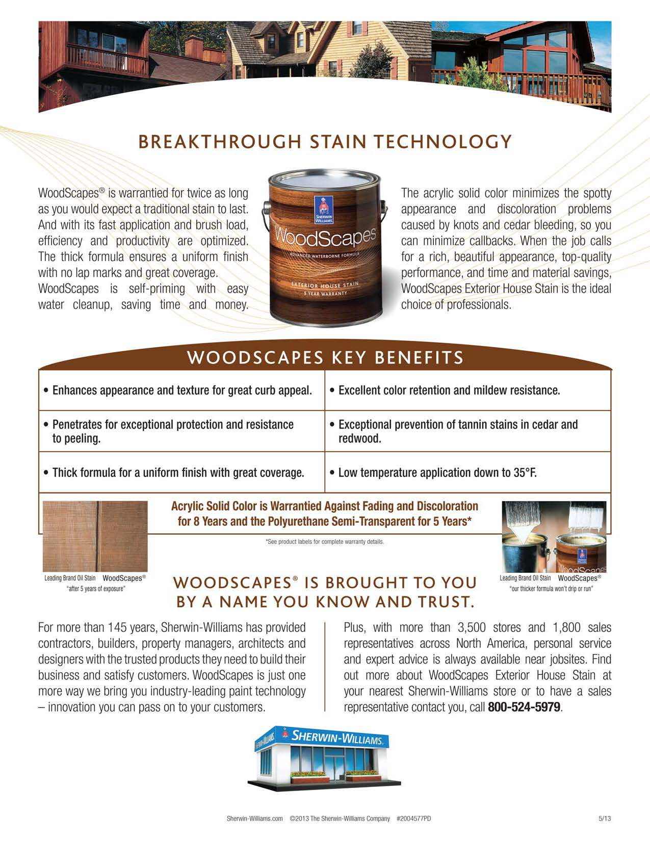 Sherwin Williams Woodscapes Exterior Stain