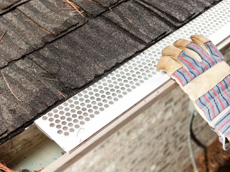 Home Pros Painting shurflow gutter covers