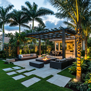 after photo of a deck build in south florida after photo of a deck build in south florida