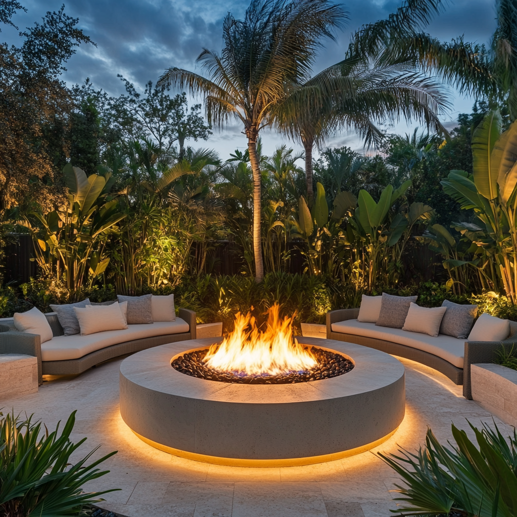backyard oasis built in south florida