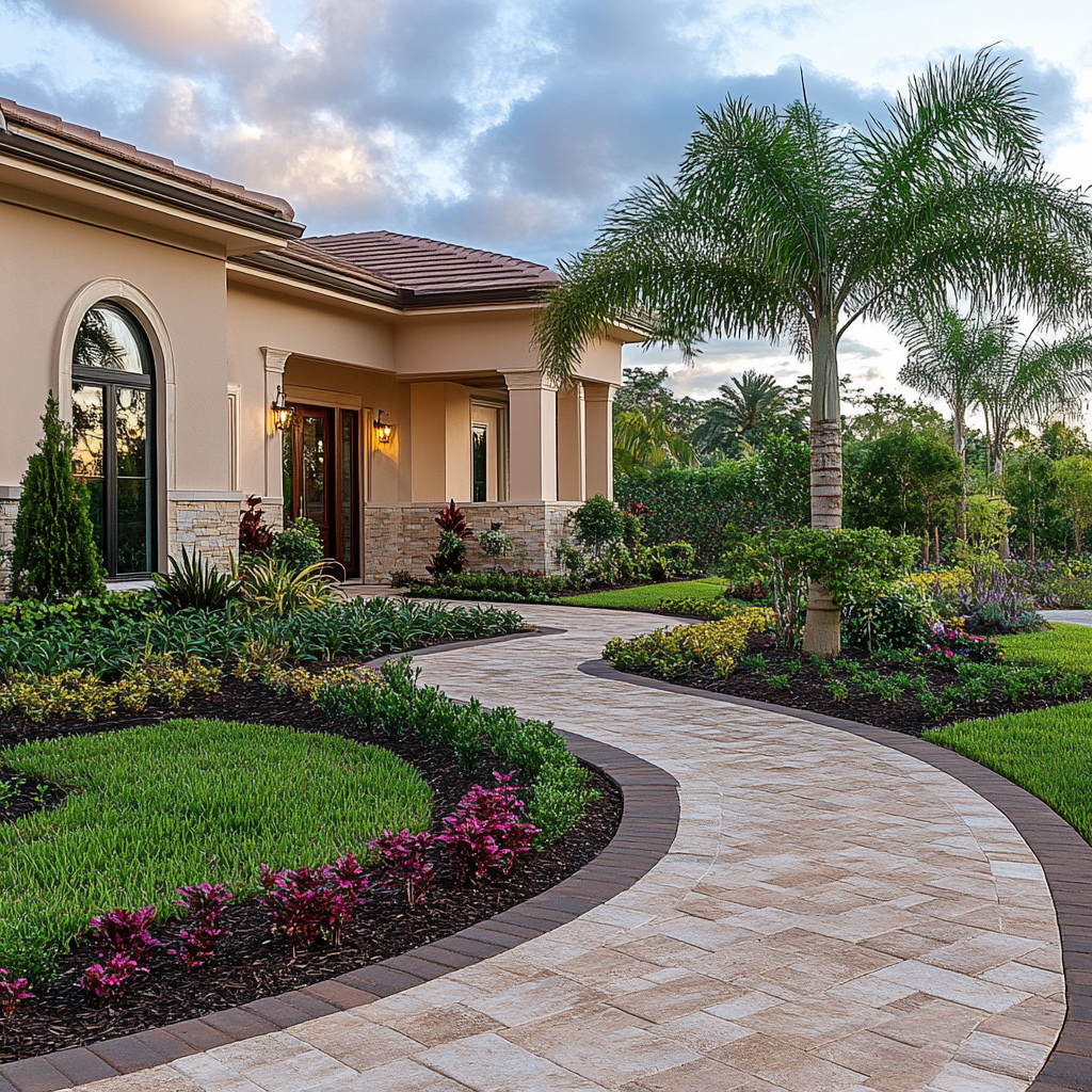 walkway design in south florida