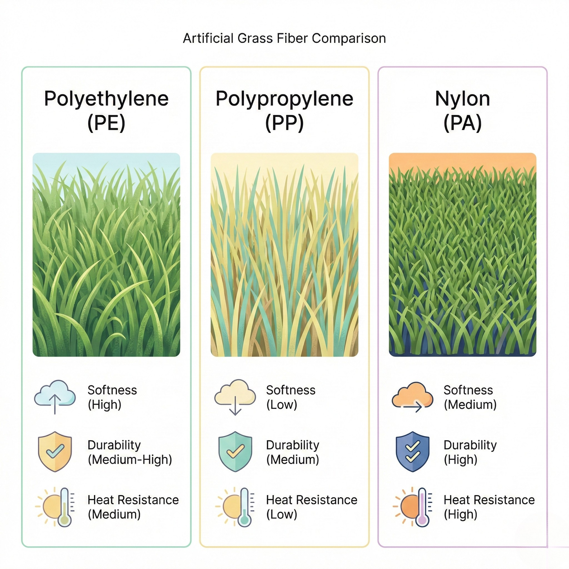 artificial turf comparison