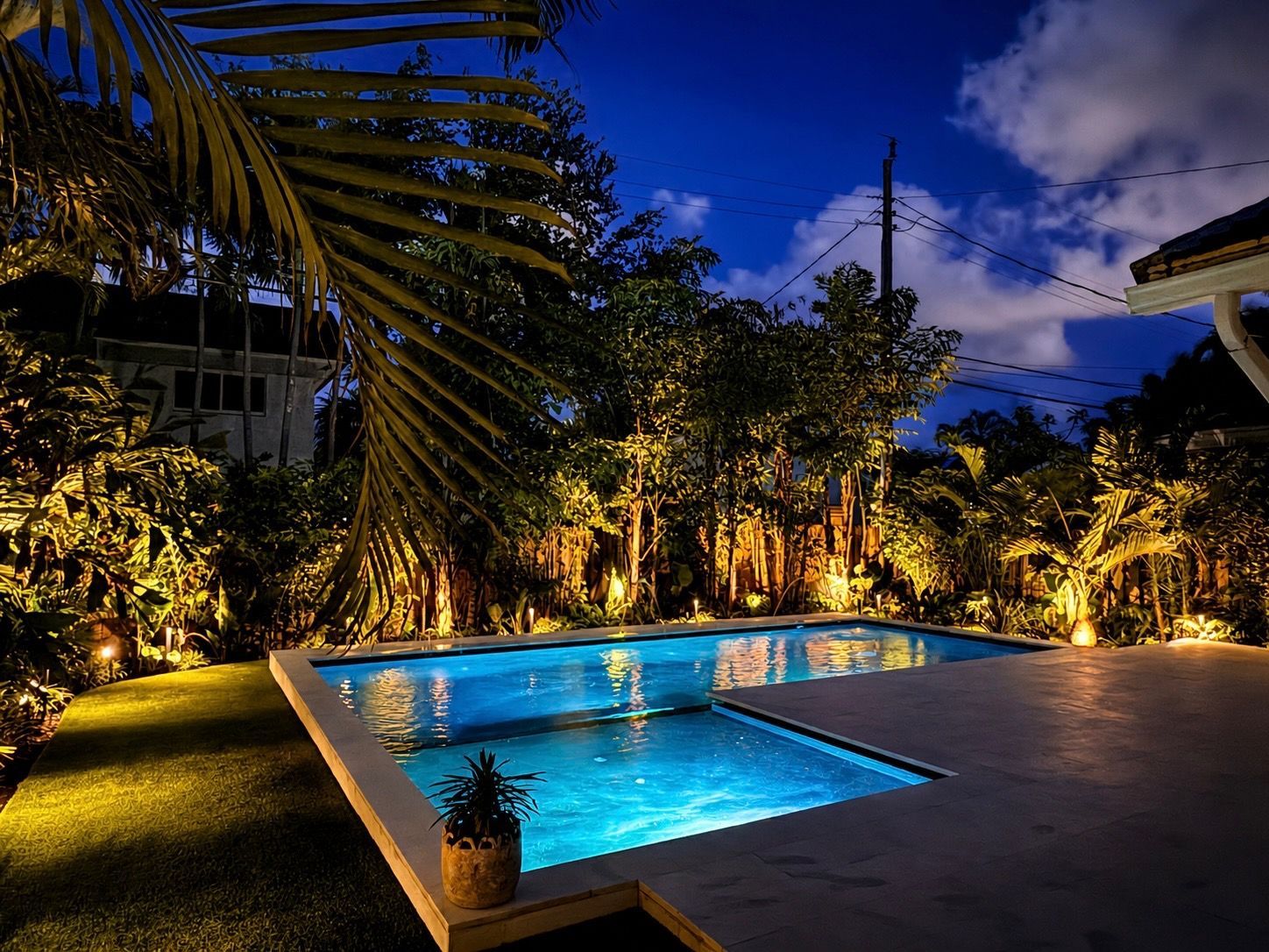 Pool view 