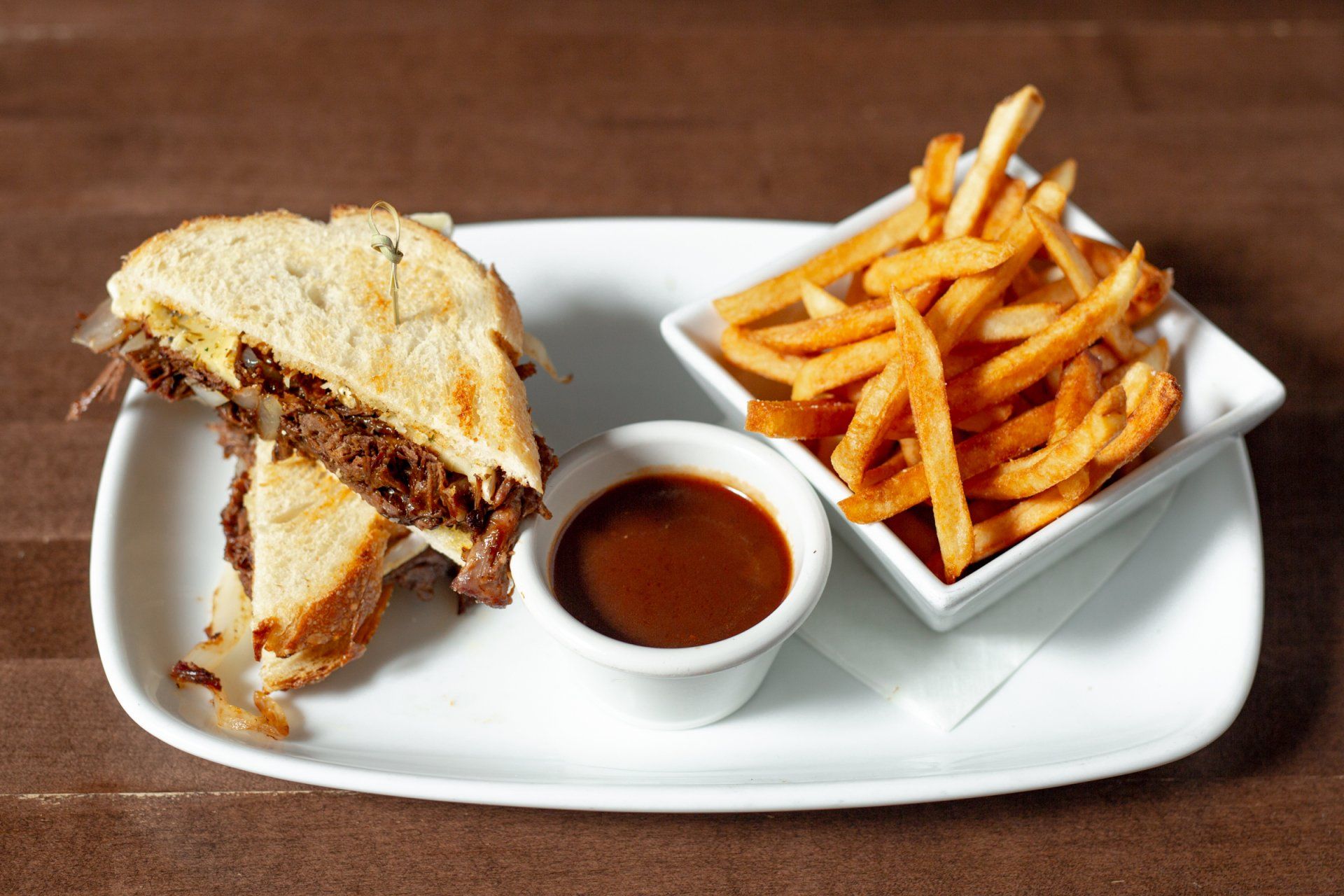 Short rib sandwich