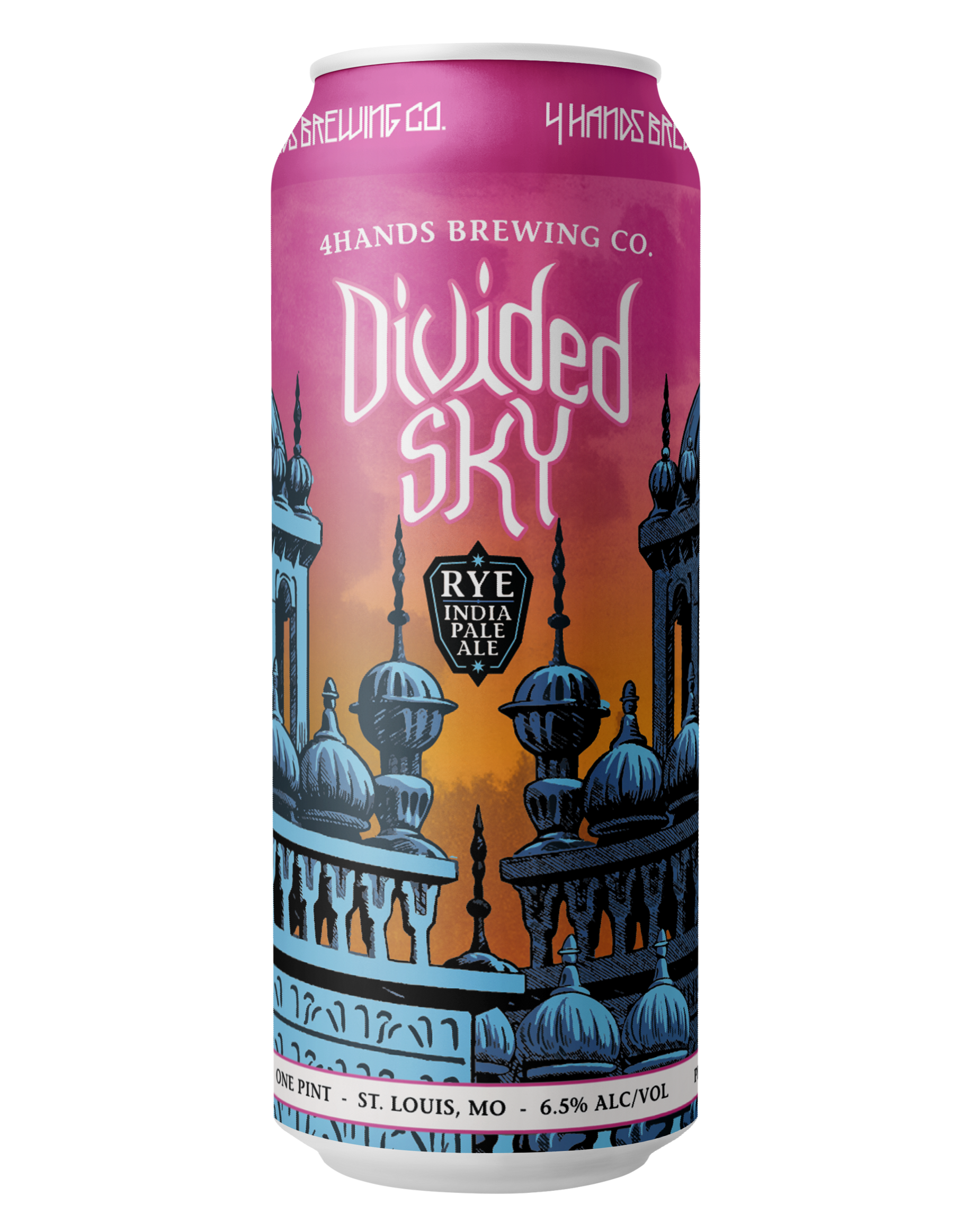 A can of 4 Hands Brewing Company Divided Sky