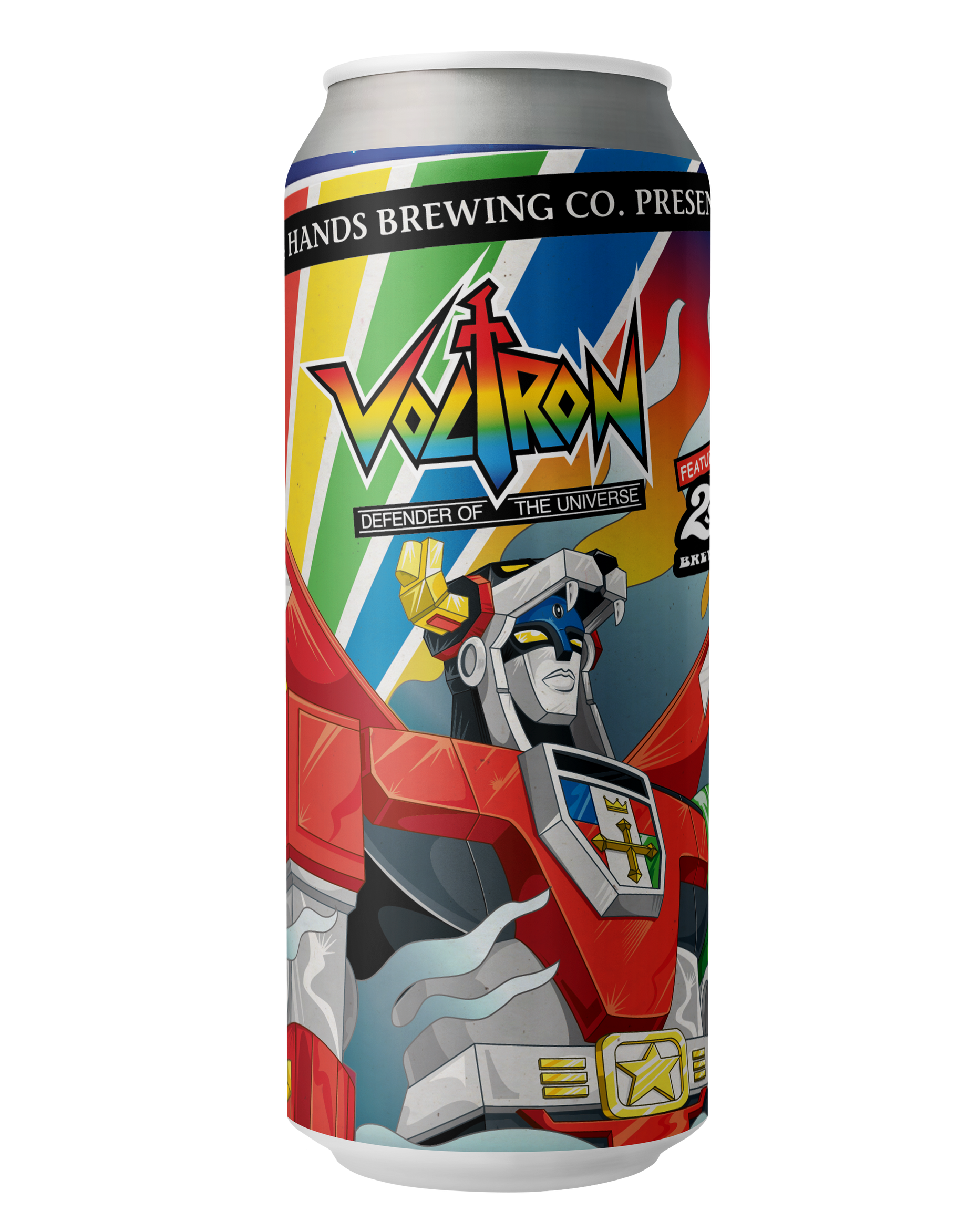 A can of 4 Hands Brewing Company Voltron Volume Nine