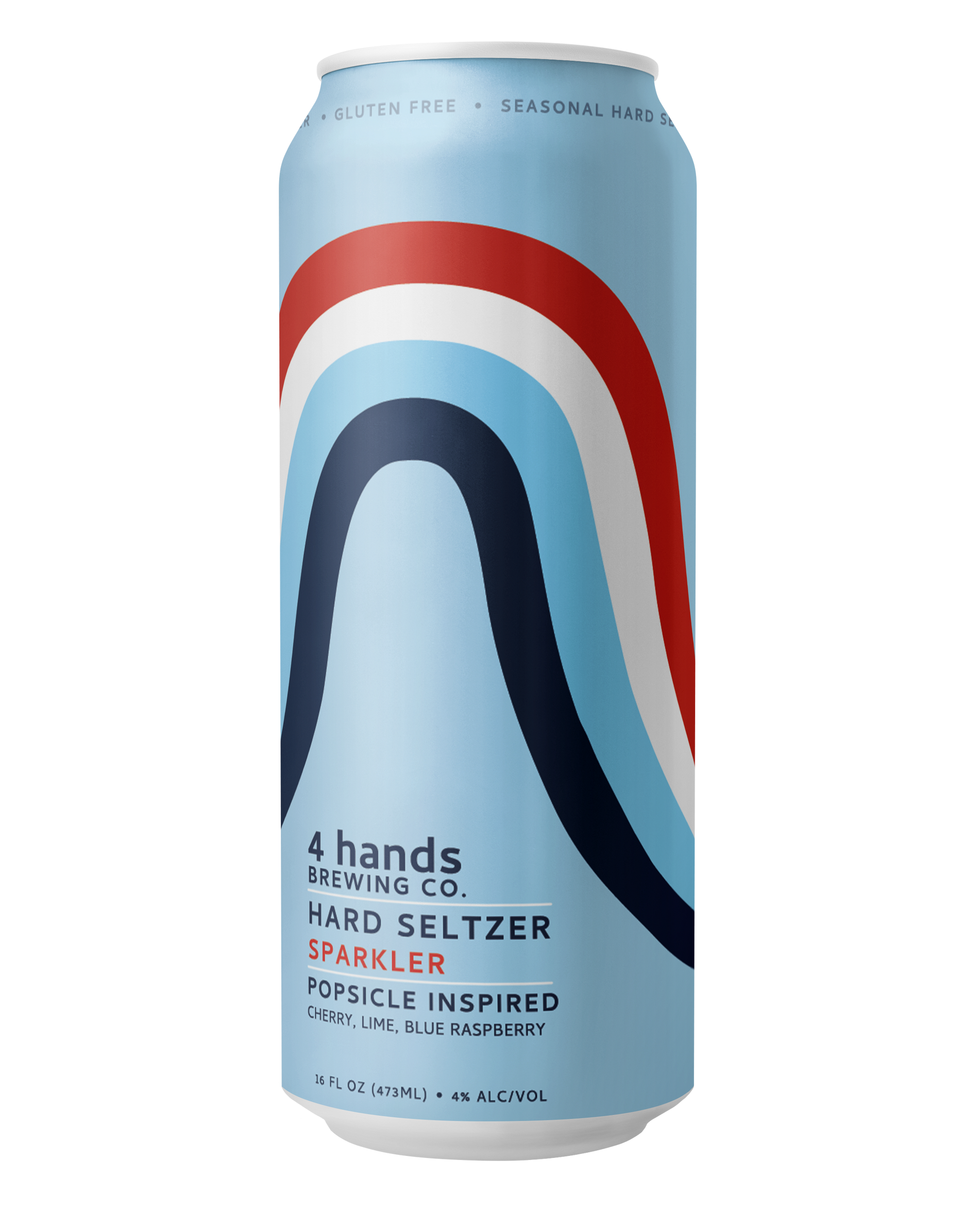 A can of 4 Hands Brewing Company Sparkler