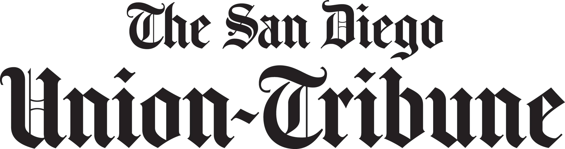 San Diego Union Tribune newspaper logo