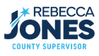 Rebecca Jones for County Supervisor Logo