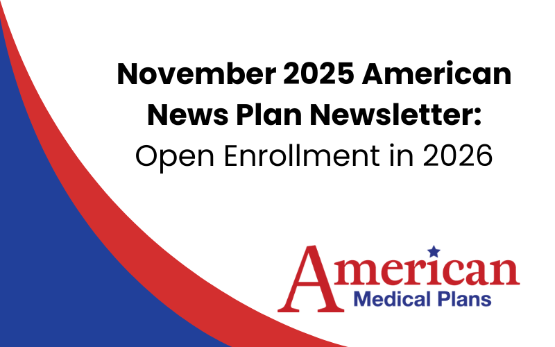 An image for the November 2025 American Medical Plans Newsletter