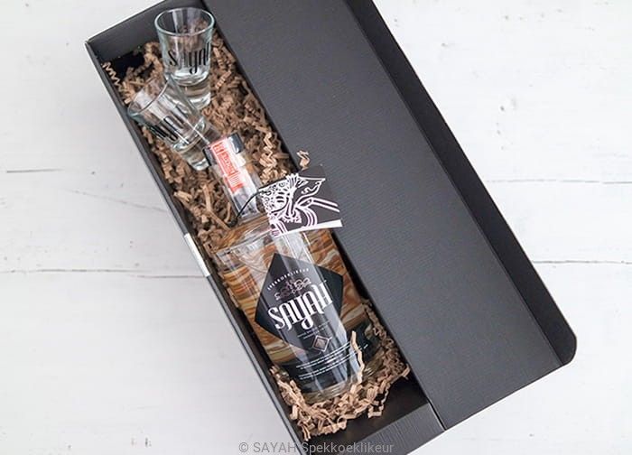 SAYAH Spekkoeklikeur cadeau set