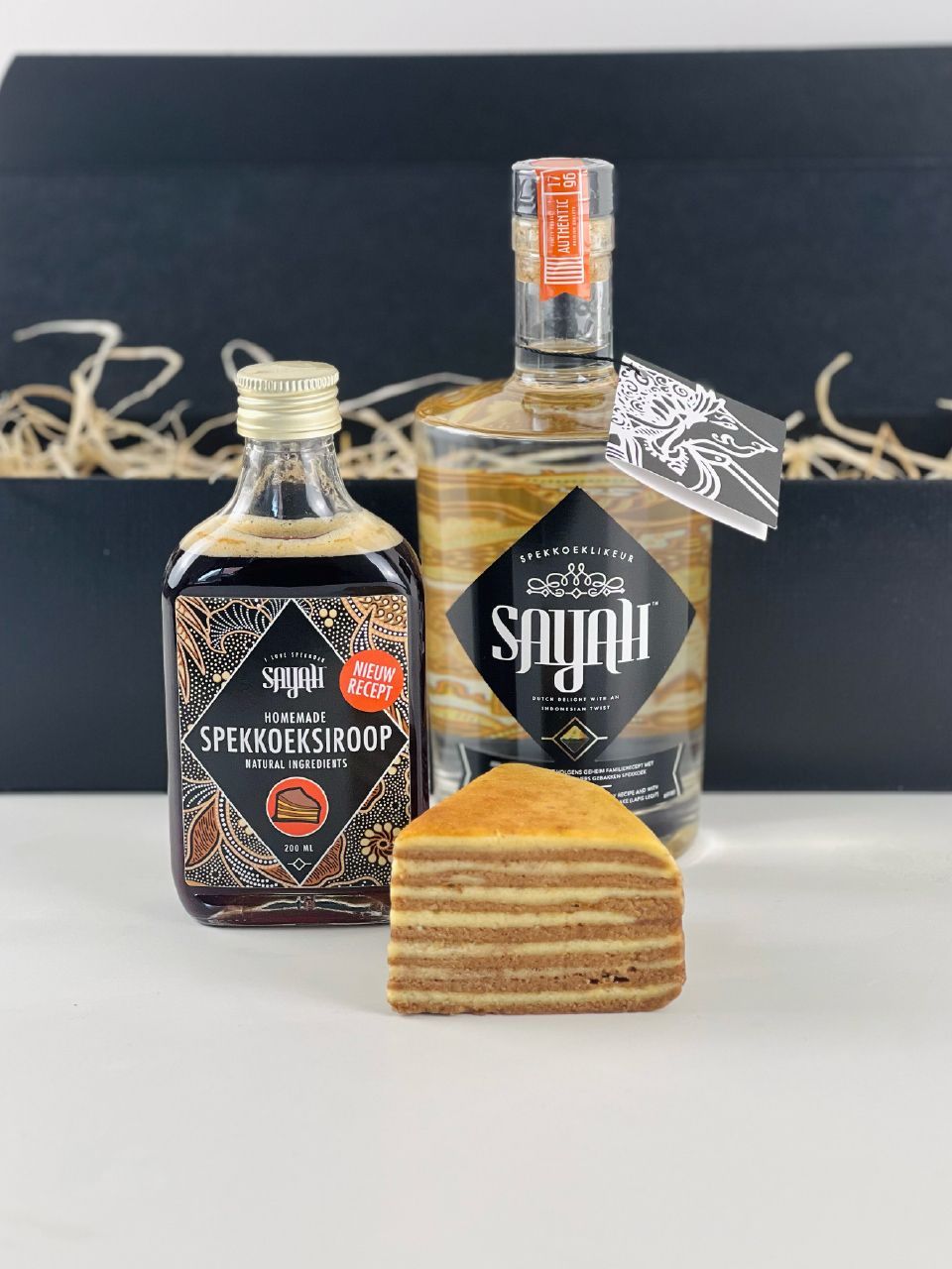 SAYAH Spekkoekbox (likeur + siroop + koek)