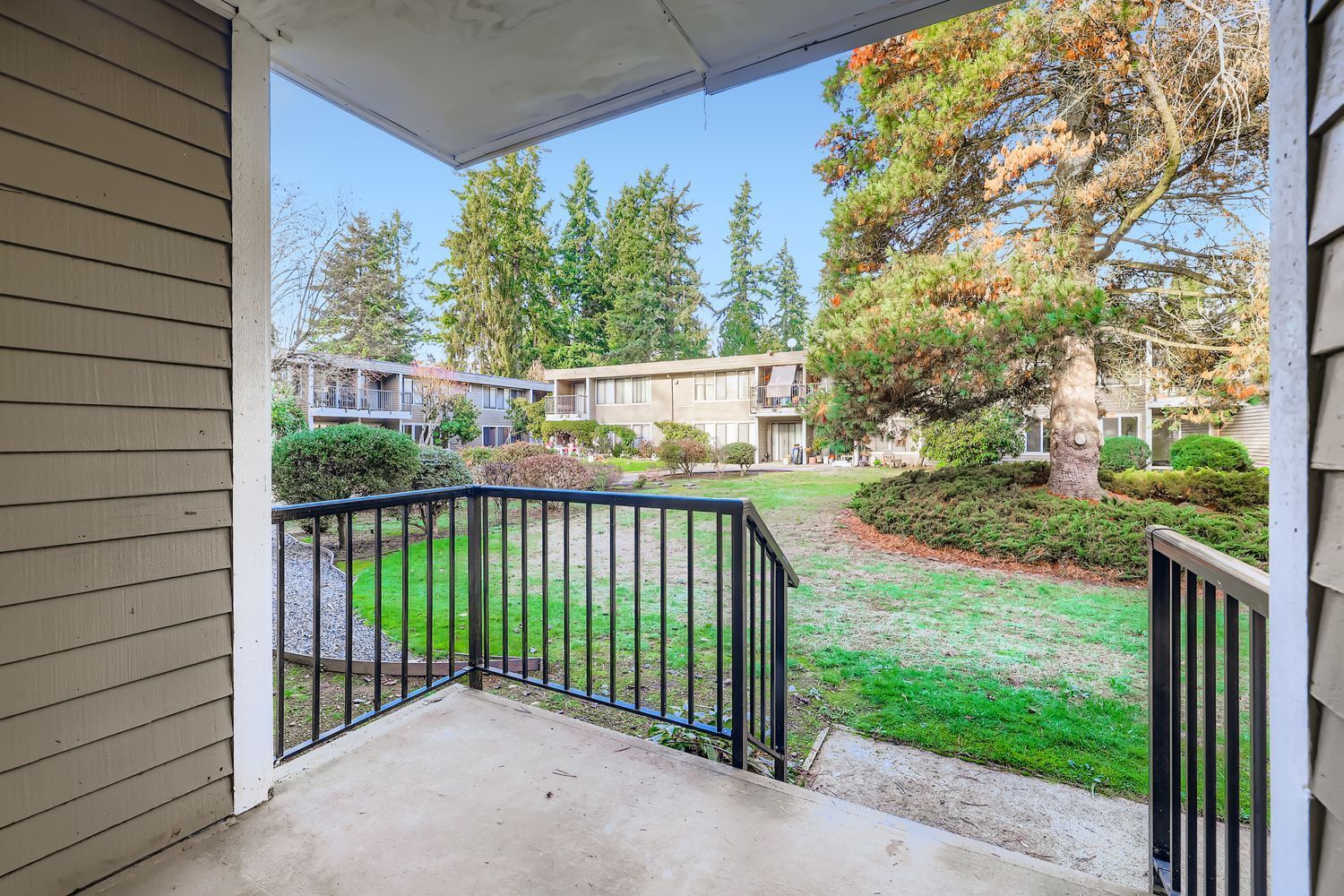 Photo of an entrance to a unit