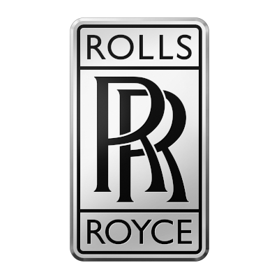 the rolls royce logo is on a white background .  - Eugene, OR - Vintage Underground