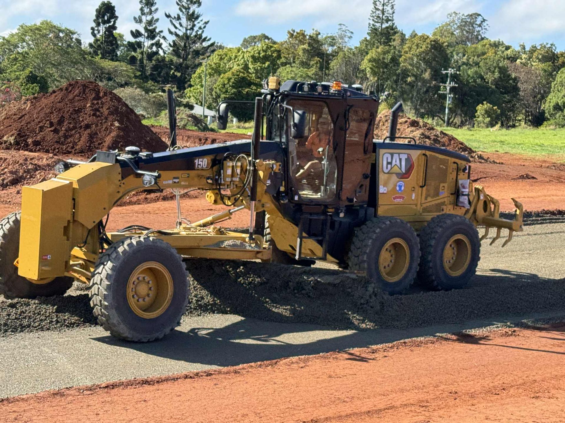There Is a Wooden Floor Under a Tent — Watto's Earthmoving & Machinery Hire in Atherton, QLD