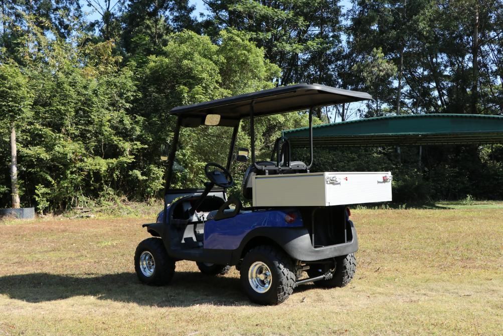 Golf Cart in a Field
