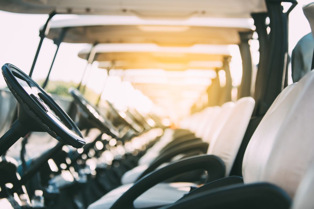 Golf Course Carts at Luxury Resort — Golf Carts Top End in Winnellie, NT