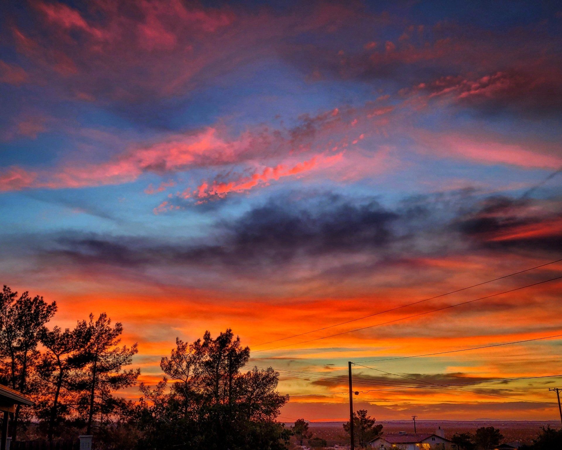 Sunset in Twentynine Palms California