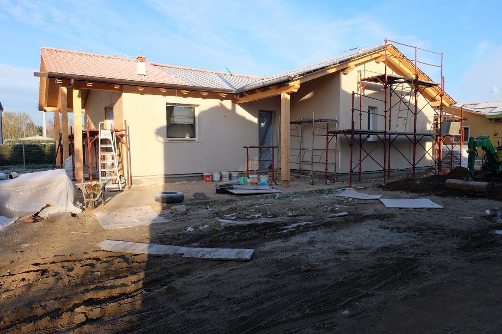 cantiere casa in legno