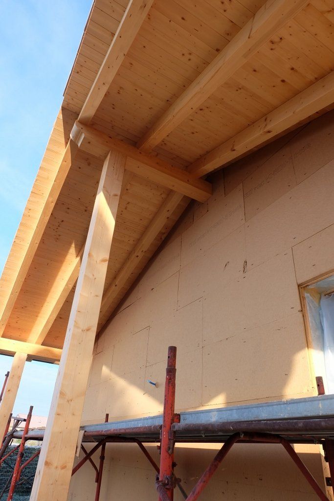 tetto in legno ventilato