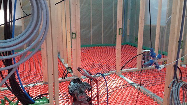 costruzione di una casa in legno prefabbricata