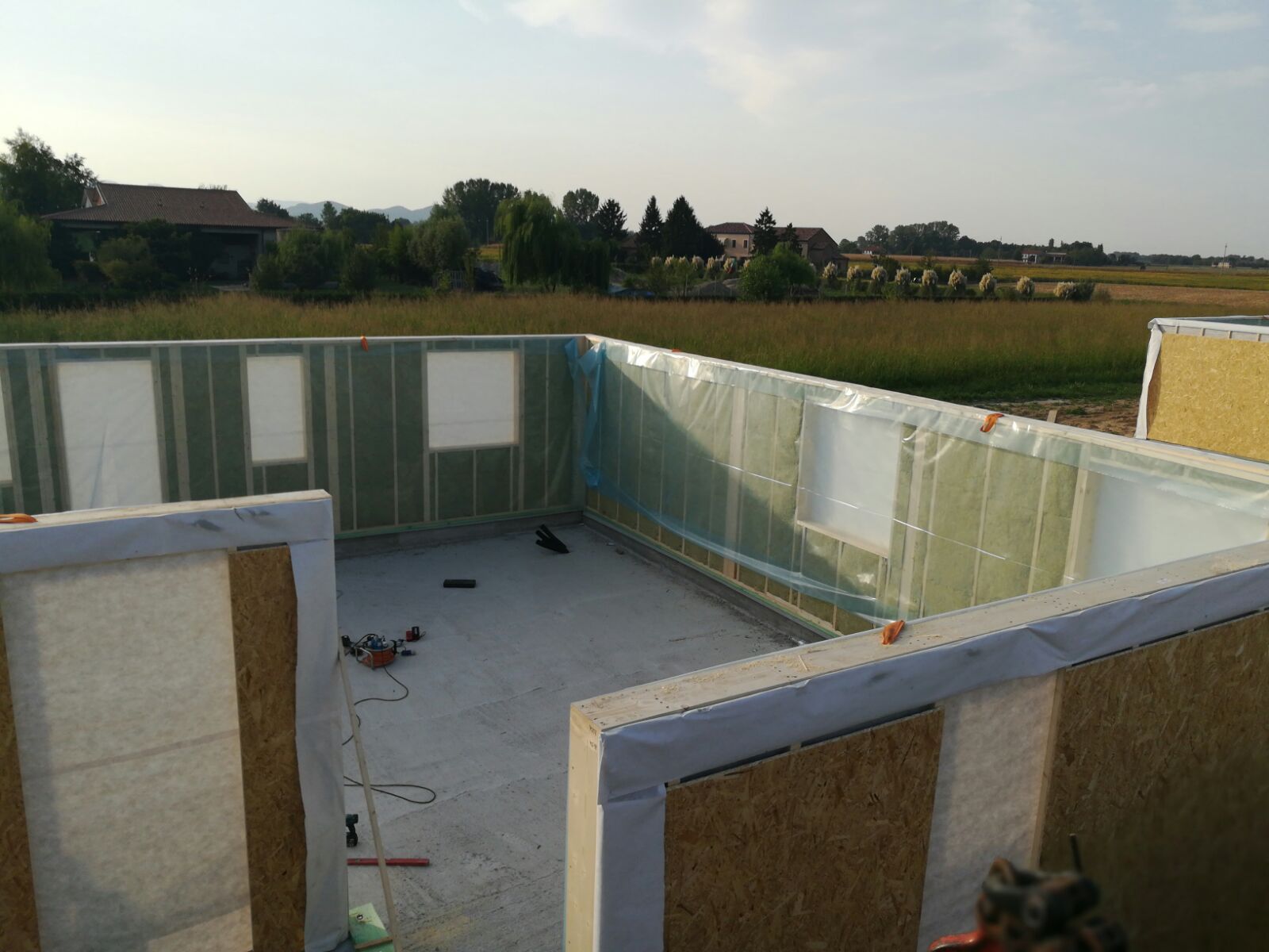 costruzione case di legno prefabbricate