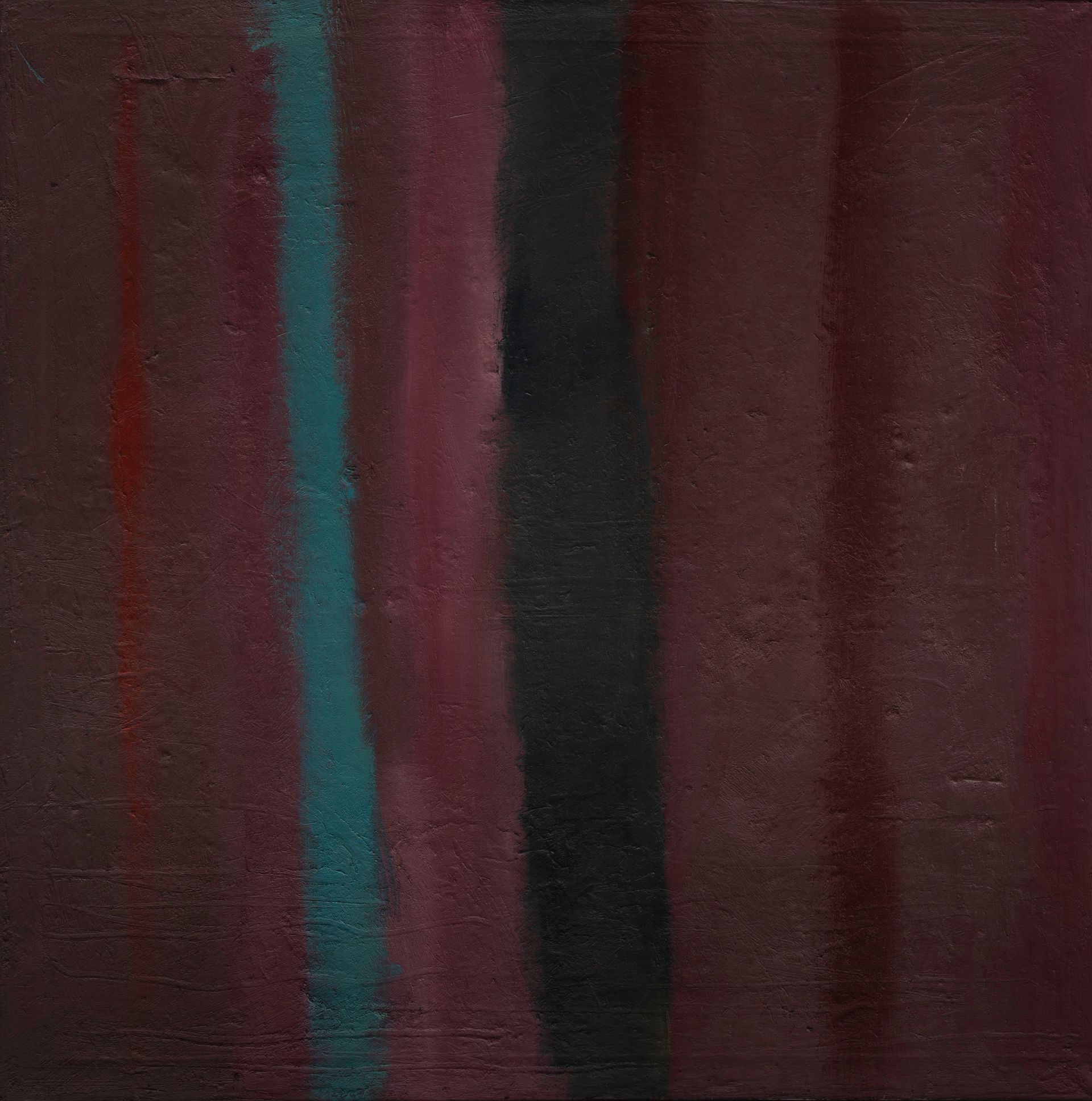 Arbeit auf Papier des Künstlers Walter Mack zum Thema Abstraktionen durch Stripes