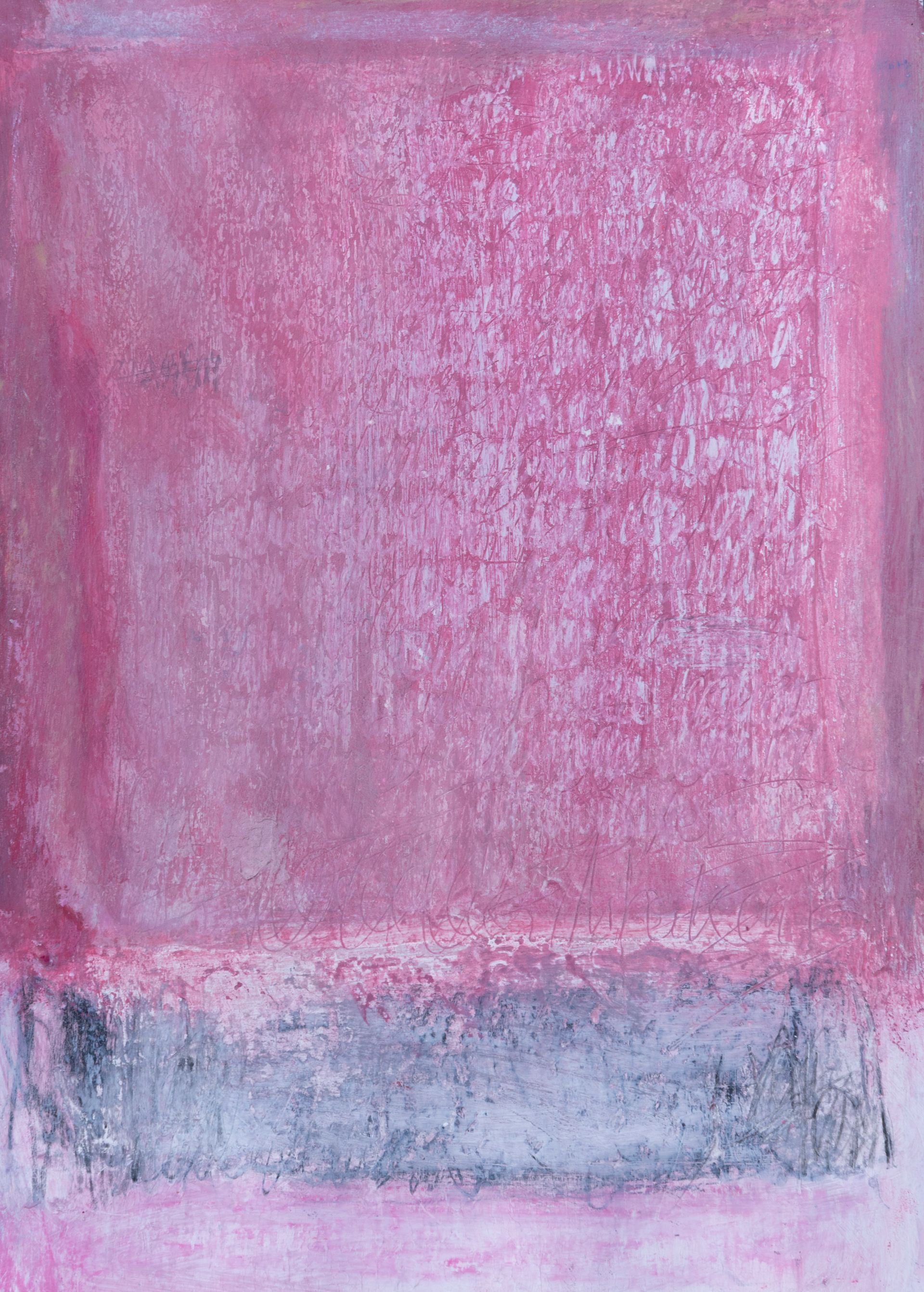 Arbeit auf Papier des Künstlers Walter Mack zum Thema Abstraktionen durch Stripes