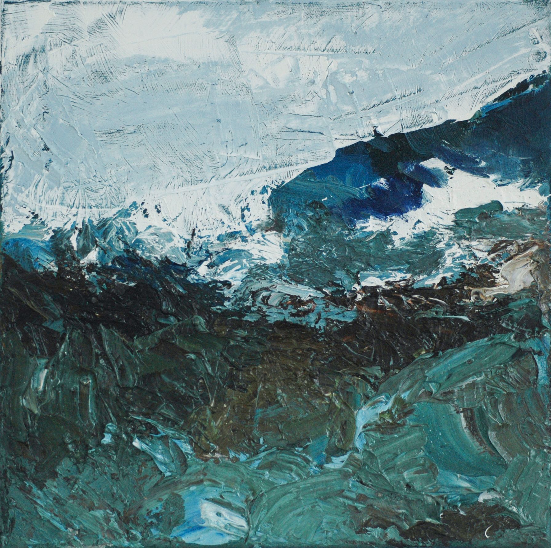 Gemälde Öl auf Leinwand von Walter Mack