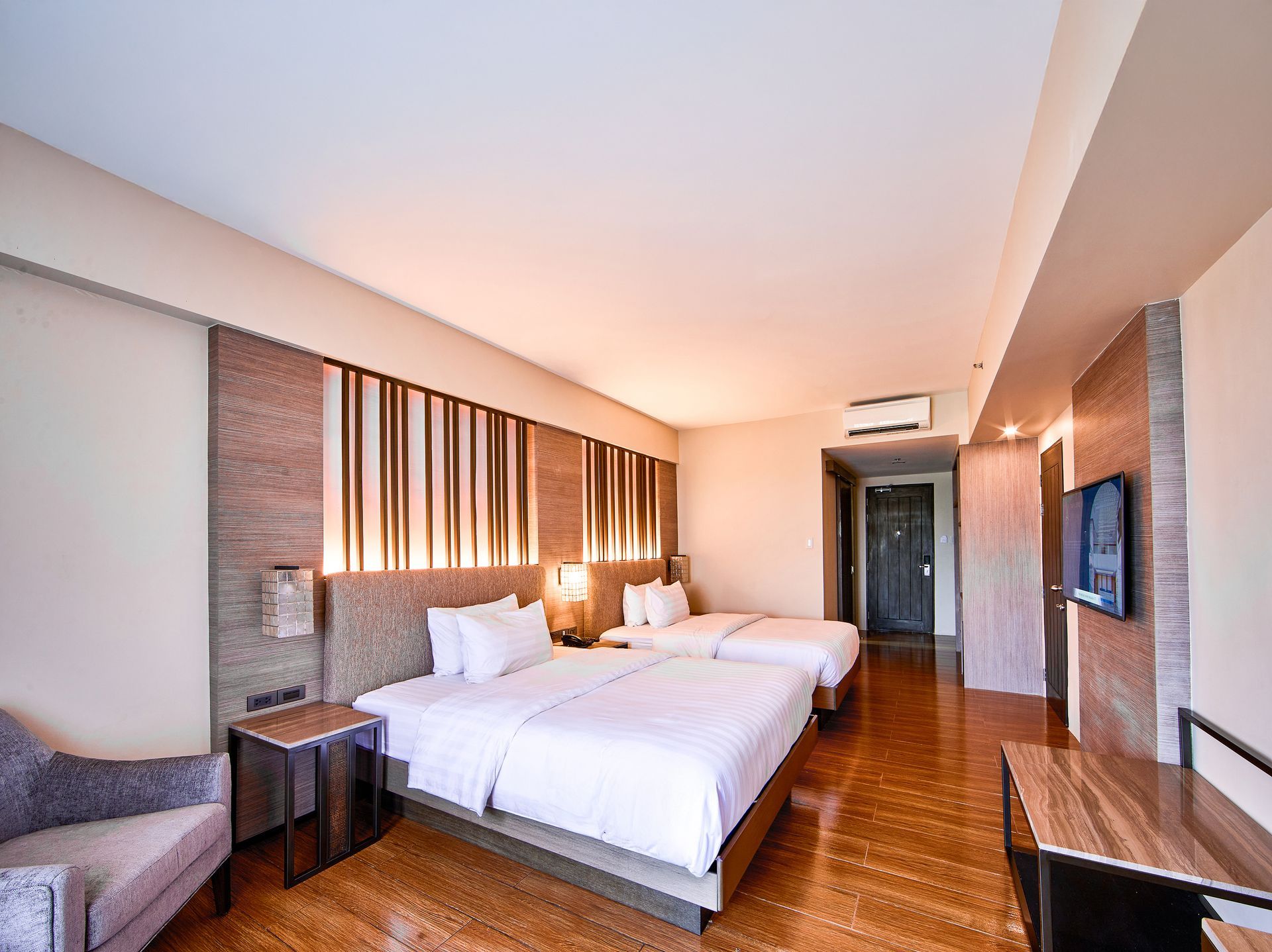 One of The Aurora Subic Hotel's premium rooms