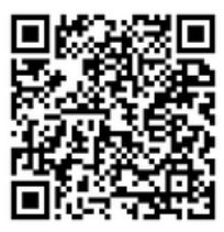 A black and white qr code on a white background.