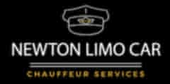 A logo for newton limo car chauffeur services