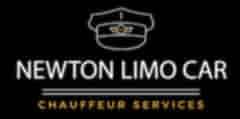A logo for newton limo car chauffeur services
