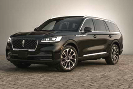 Luxury black Lincoln Aviator executive chauffeur vehicle