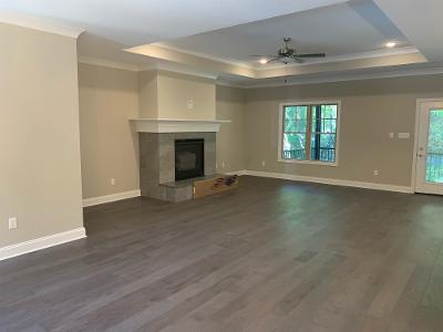 Empty Living Room Before — Knoxville, TN — Kitchen Sales