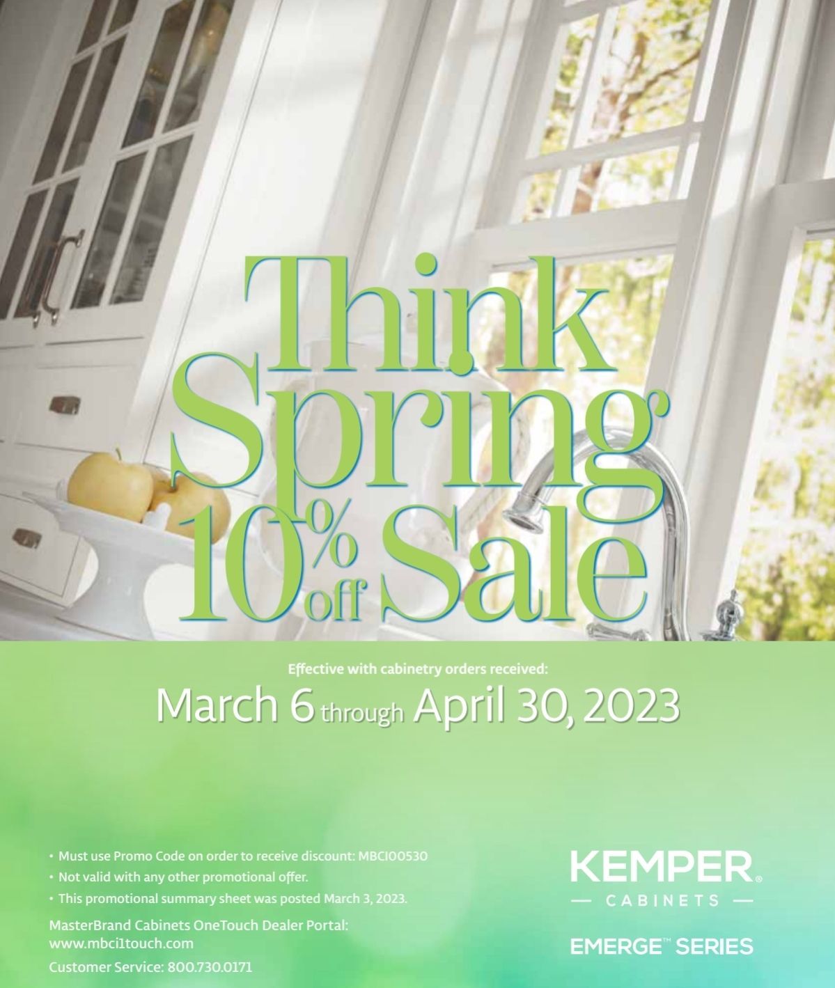 Promo - Think Spring 10% Off Sale - Kitchen Sales