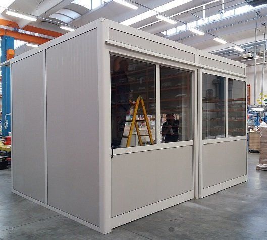 Box in alluminio realizzato da Cesari srl di Recanati