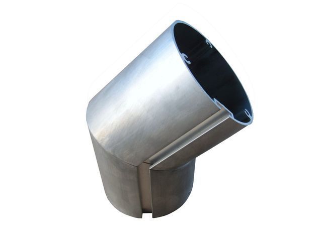 Box tondo in alluminio realizzato da Cesari srl di Recanati