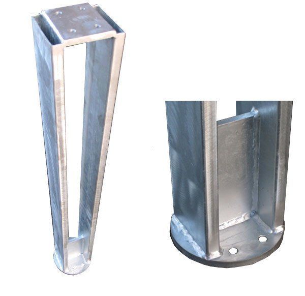 Braccio in ferro saldato per carpenteria realizzato da Cesari srl di Recanati