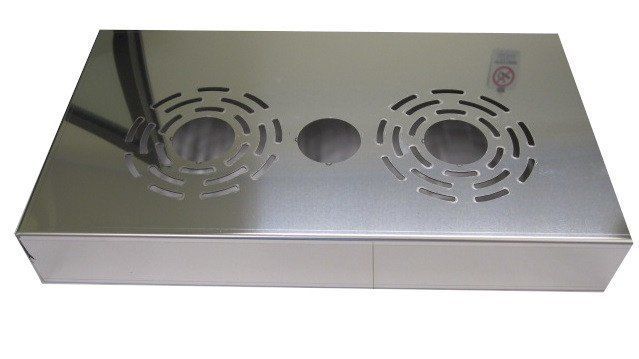 Vaschetta di raccolta birra in acciaio inox realizzata da Cesari srl di Recanati