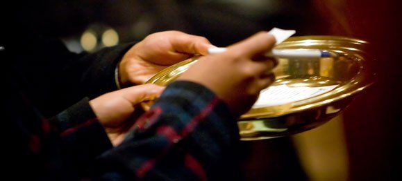 Giving Tithe, Offering