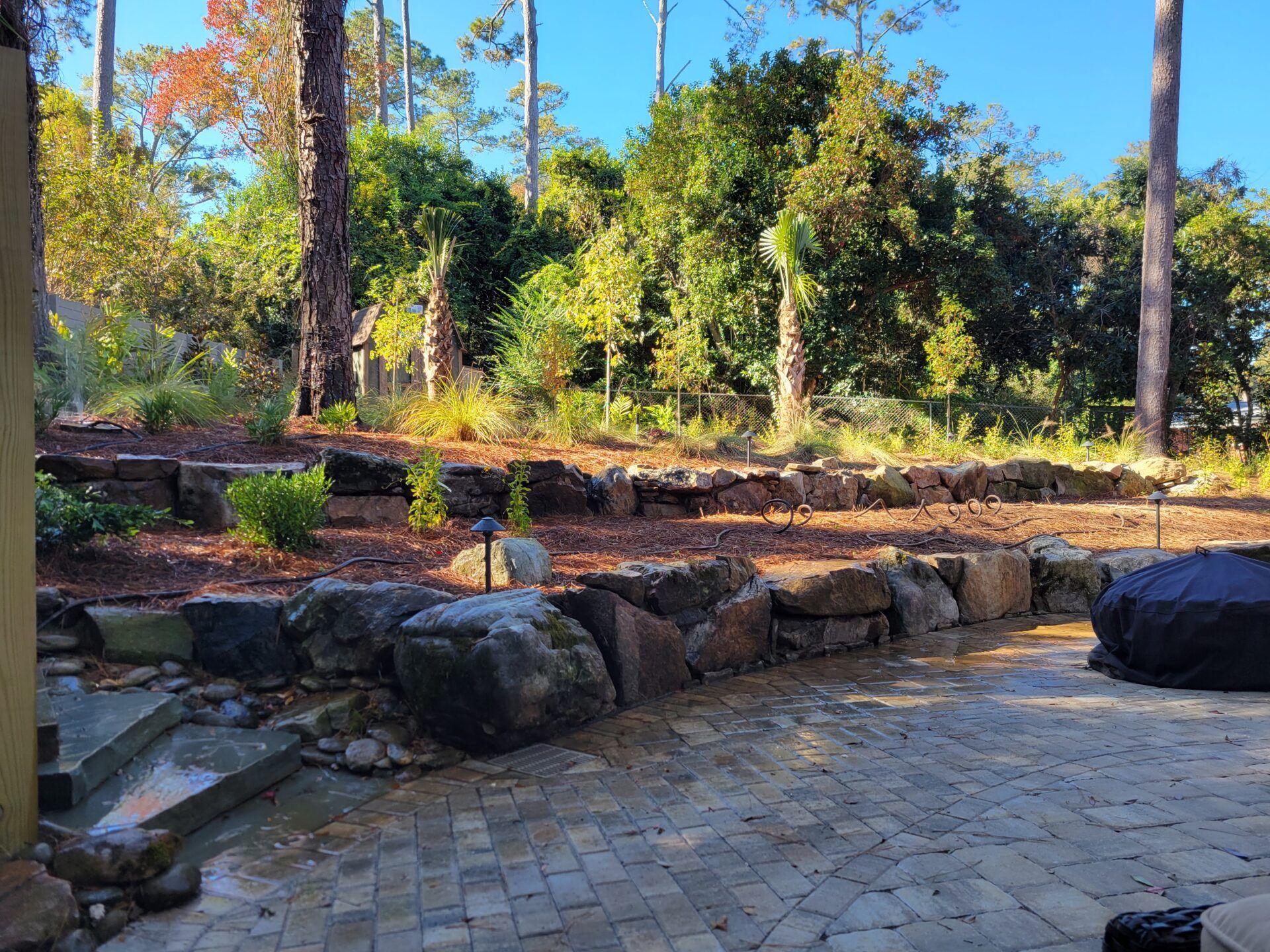 Stone Walls — Thomasville, GA — HS Landscapes LLC