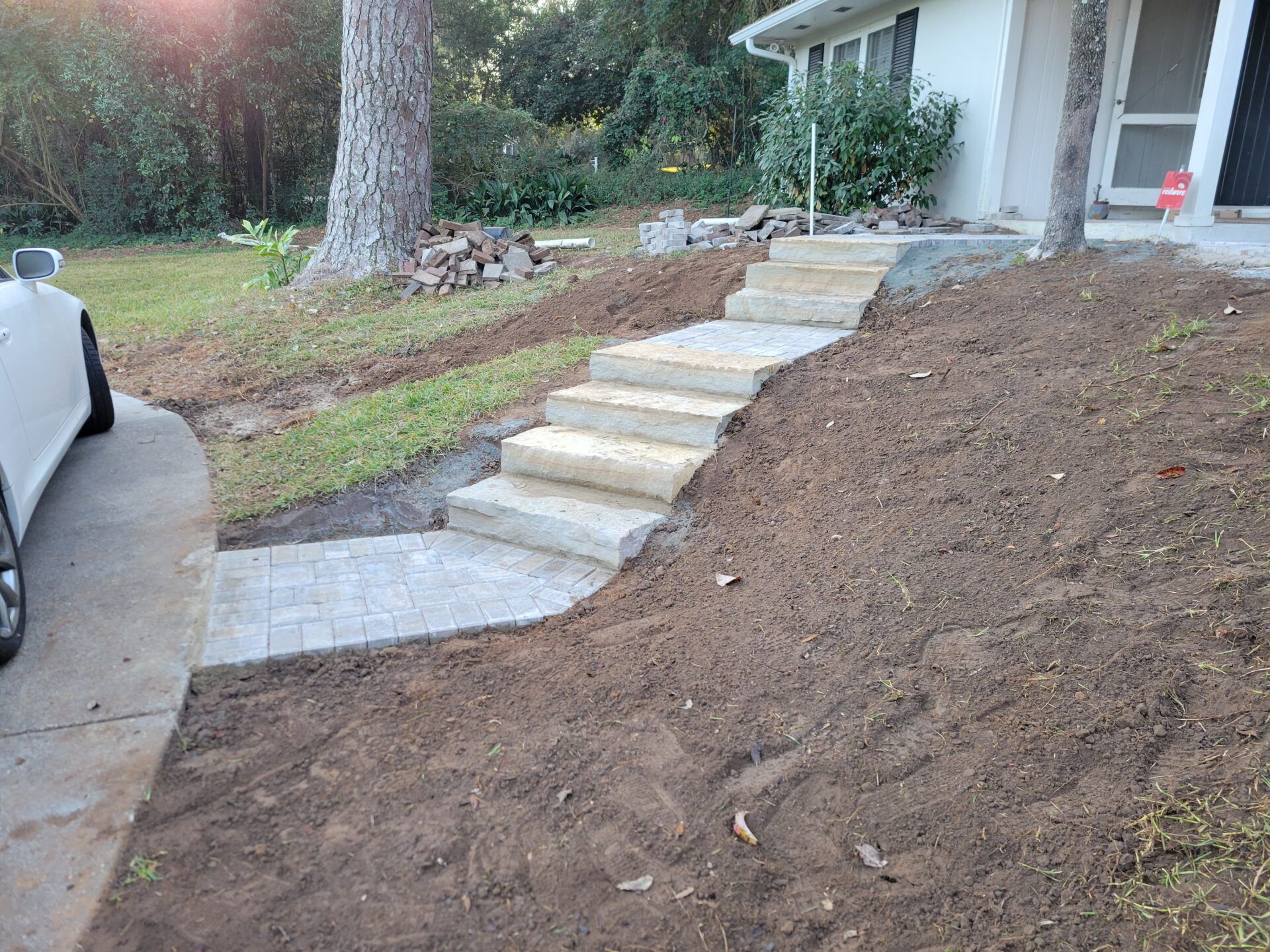 Concrete Stairs — Thomasville, GA — HS Landscapes LLC