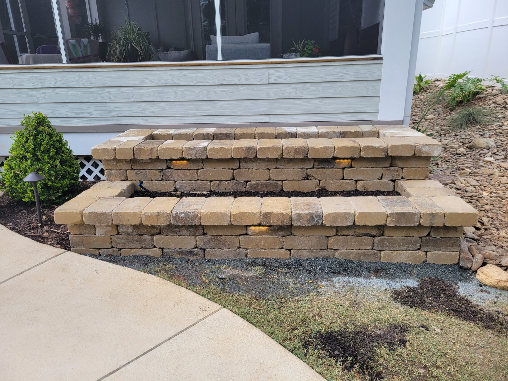 Concrete Planter — Thomasville, GA — HS Landscapes LLC