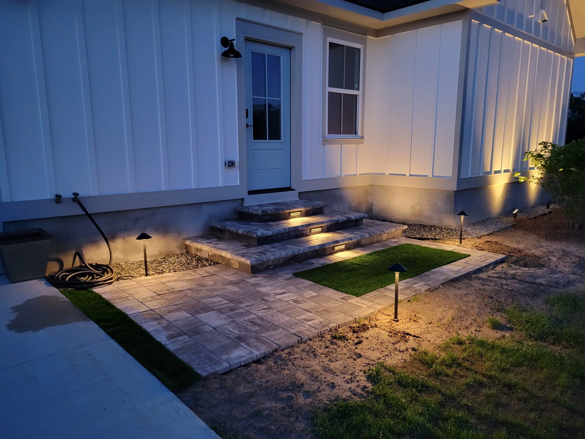 House Outdoor Lighting — Thomasville, GA — HS Landscapes LLC