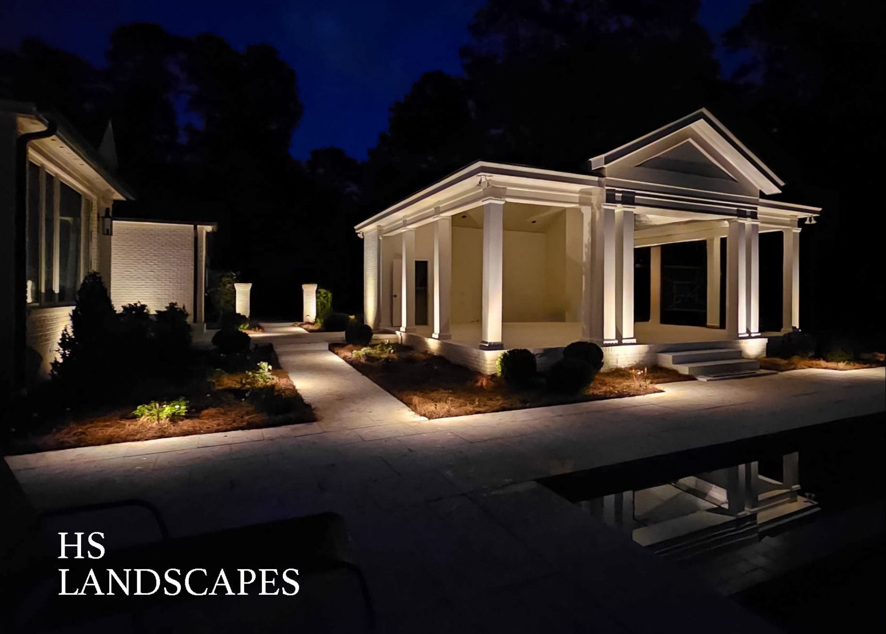 Beautiful Lighting — Thomasville, GA — HS Landscapes LLC