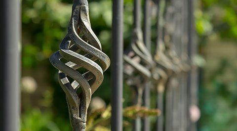 Custom Fence — Spiral Design in San Francisco, CA