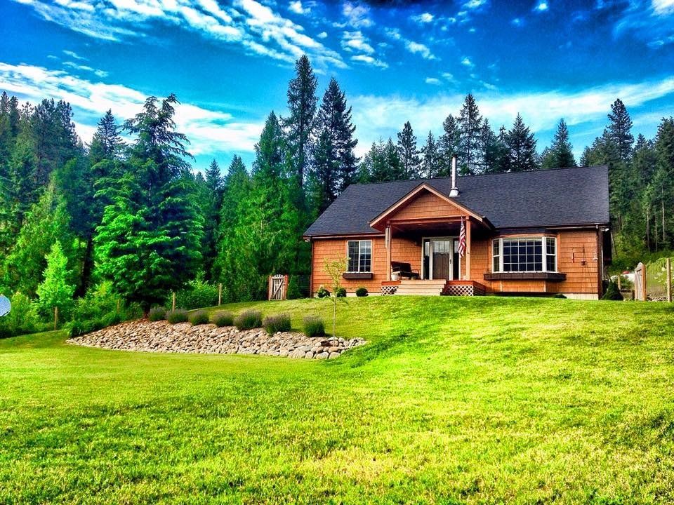 Newly built residential house