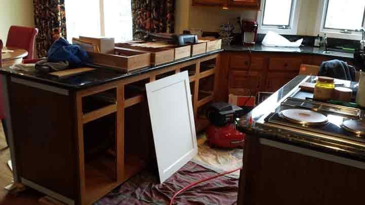 Before Kitchen Refacing